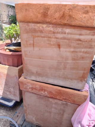 4 Macetas Grandes Terracota