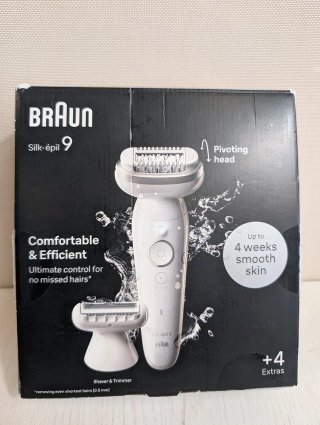 Braun Silk-épil 9 Depiladora Eléctrica Mujer