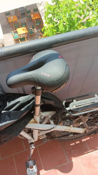 Bicicleta Plegable Blanca