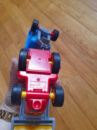 Playmobil 123 Trattore con Rimorchio