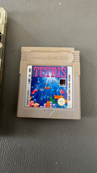 Nintendo Game Boy Pocket transparente+juego tetris