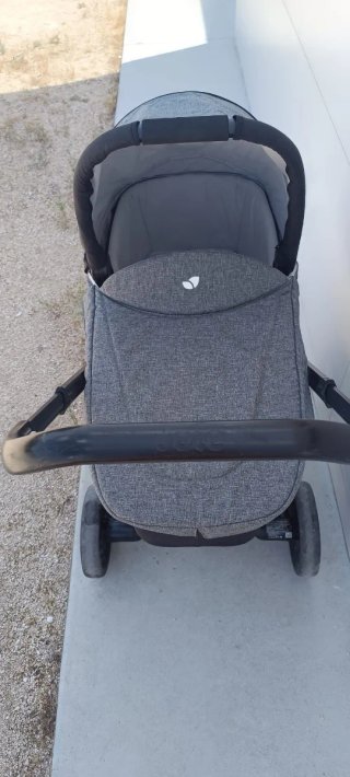 Cochecito Bebé 2 en 1 Joie(Capazo-Silla)gris/negro