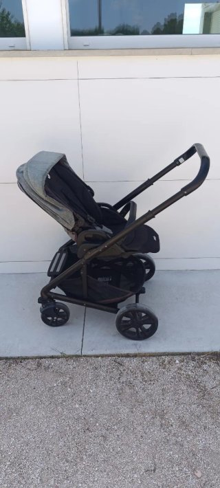 Cochecito Bebé 2 en 1 Joie(Capazo-Silla)gris/negro