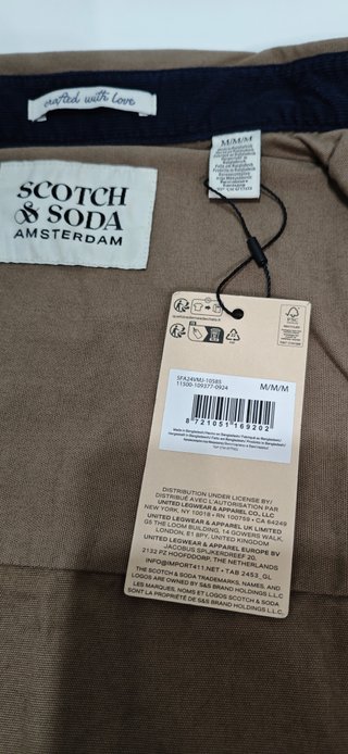 Cazadora Verano Scotch & Soda Beige Talla M