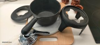 Set Fondue Hierro Fundido 6 Tenedores