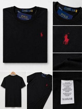 NUEVA Camiseta Polo Ralph Lauren Negra Talla M