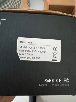 Mini Cámara Seguridad Revtech HD 1.7mm