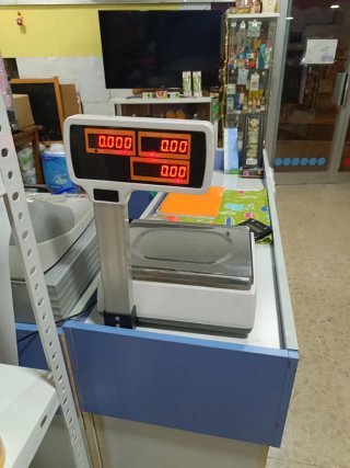 Balanza Comercial Digital TP-31 con Impresora