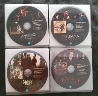 CDs promoción Maldita Records hard rock 15 € c/u