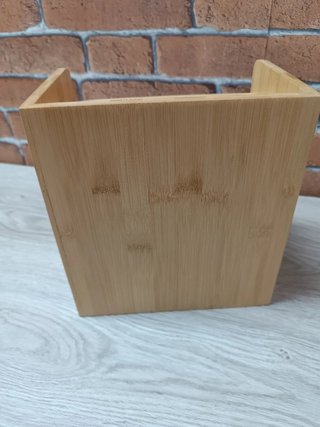 Organizzatore per Scrivania in Bambù con 2 Cassetti