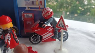 Playmobil Taller de motos y Pilotos Ref. 6157
