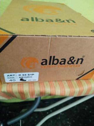 Botas de seguridad Alba&n Talla 40