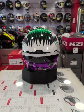 Casco Integral MT Targo S Joker + Pantalla Iridium