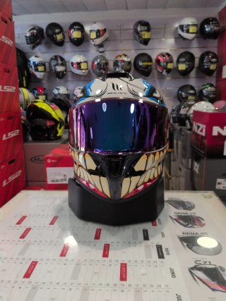 Casco Integral MT Targo S Joker + Pantalla Iridium