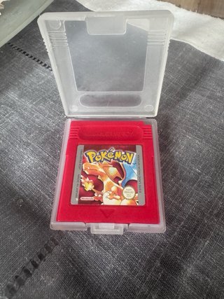 Cartucho Pokémon Rojo Game Boy Original Nintendo