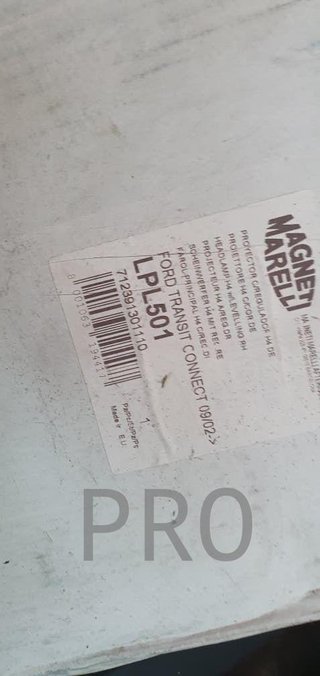 faro Ford transit connect derecho nuevo