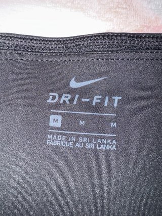 Mallas Nike Negro y Dorado