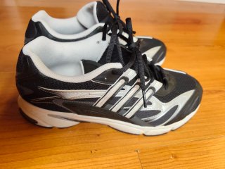 Zapatillas Adidas Temper Run Negras/Plata