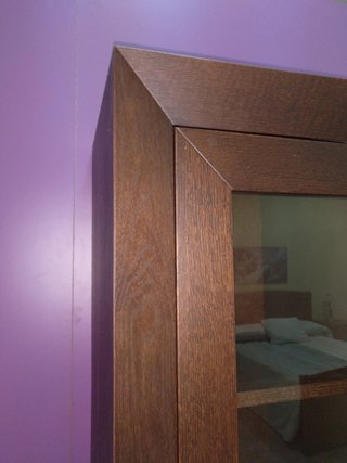 Mueble Comedor MADERA Roble-Nogal 290cm Nuevo Expo