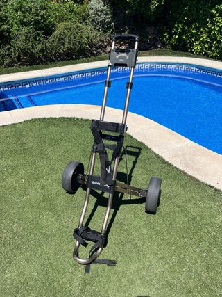 Carro de golf Boomerang de aluminio y doble barra