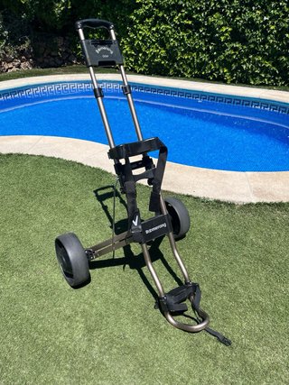 Carro de golf Boomerang de aluminio y doble barra