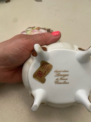 Lotto porcellana vintage portagioie