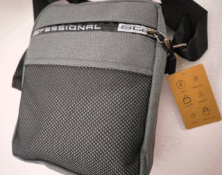 Bolso bandolera gris NUEVO
