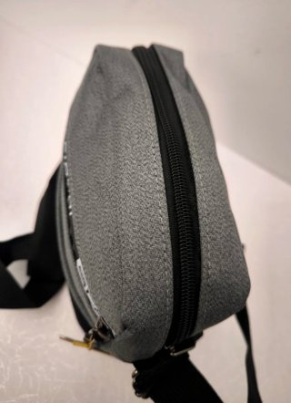 Bolso bandolera gris NUEVO