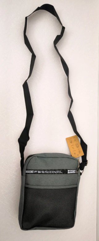 Bolso bandolera gris NUEVO