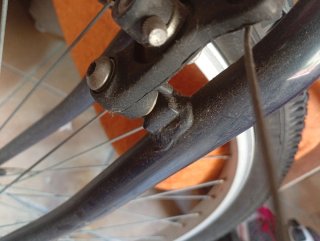 Bicicleta naranja