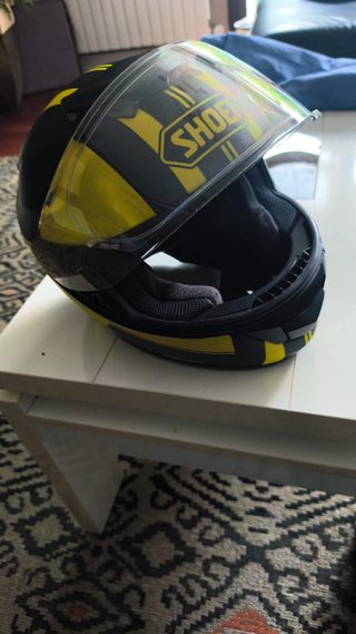 Shoei GT Air Integral Negro y Amarillo Talla M