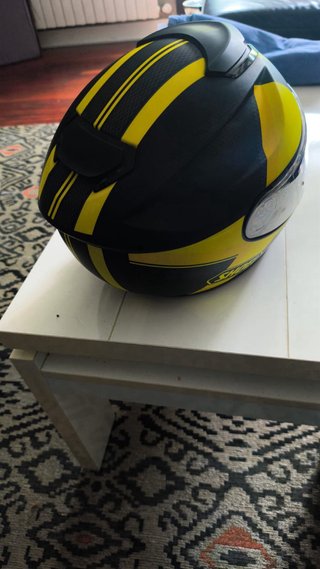 Shoei GT Air Integral Negro y Amarillo Talla M
