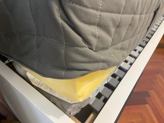 Cama nido con cajones y estantería