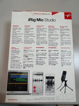 Micrófono IK Multimedia iRig Mic Studio