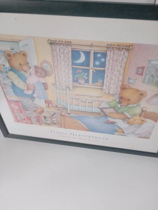 Cuadro infantil The Teddy Bear Family
