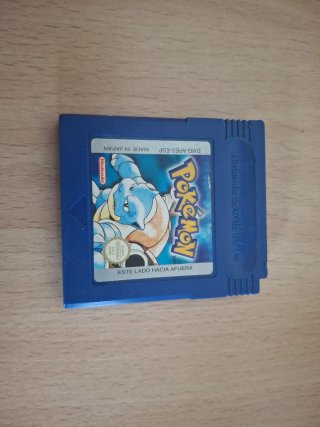 Pokemon Azul Game Boy DMG-APES-ESP