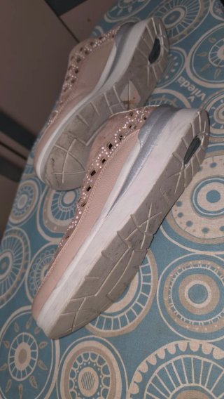 Zapatos Stonefly Beige/Plata Poco Uso