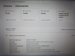 HP Elitebook 830 G6 Plata