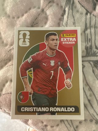 Cromo Panini Cristiano Ronaldo Extra FIFA