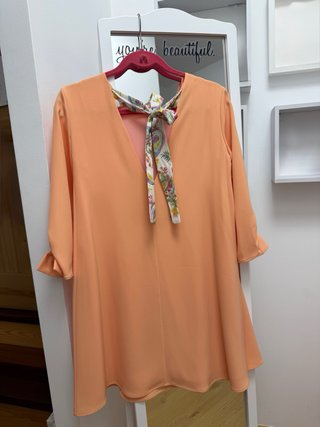 Vestido An&Be salmón Nuevo con etiqueta