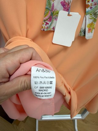 Vestido An&Be salmón Nuevo con etiqueta
