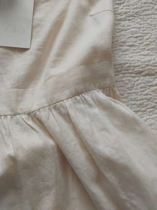 Vestido Zara Beige Tirantes