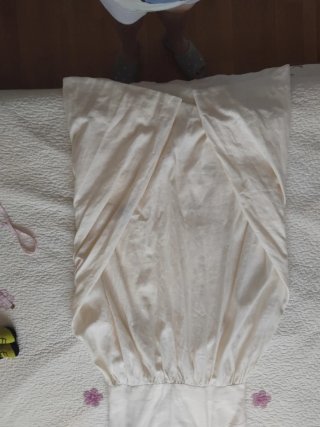 Vestido Zara Beige Tirantes
