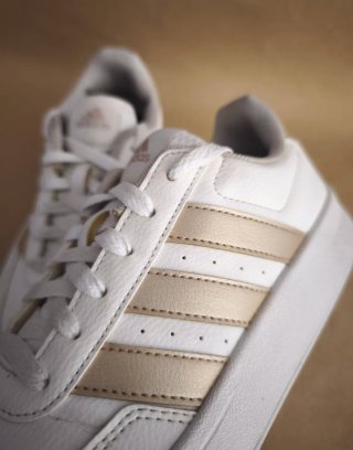 Scarpe Adidas Breaknet 2.0 Bianco Dorato 39.5