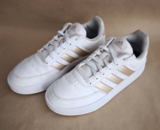 Scarpe Adidas Breaknet 2.0 Bianco Dorato 39.5