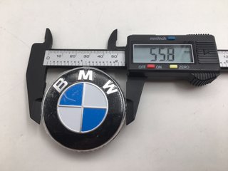 CENTROS DE RUEDA BMW 56mm AZUL Y BLANCO