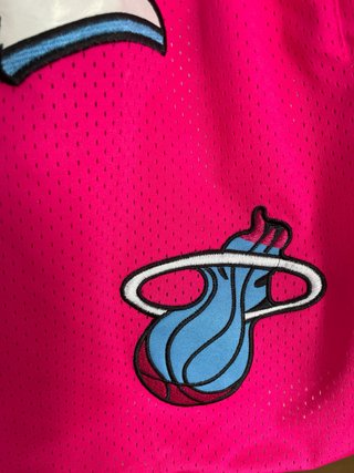 Pantalón Corto Miami Heat Rosa Hombre