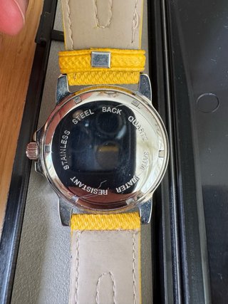 Reloj Joyería Serpil Alicante Amarillo