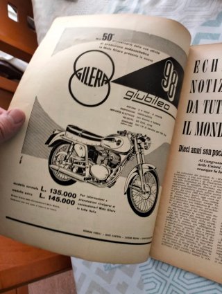 Revista Motociclismo 1959 Vespa 125 Piaggio