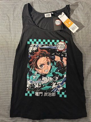 Camiseta tirantes Demon Slayer Talla M